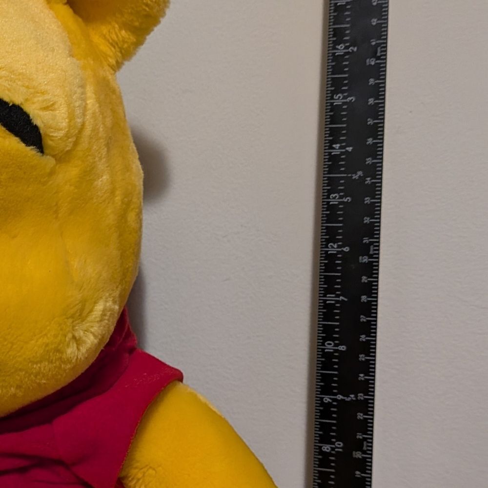 Winnie The Pooh Large Plush 90s Stuffed Bear Kids Toys Baby Boy Girl Cute Fluffy - Picture 6 of 13
